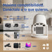 EAN 2521052419063 - iggual IGG318973+IGG318126 videoproyector 120 lúmenes ANSI 720p (1280x720) Blanco imagen 10