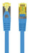 EAN 5901969437065 - Lanberg PCF6A-10CU-0025-B cable de red Azul 0,25 m Cat6a S/FTP (S-STP) imagen 2