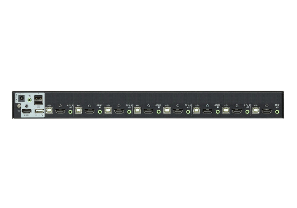 EAN 0672792005565 - ATEN CS1798 interruptor KVM Montaje en rack Negro imagen 3