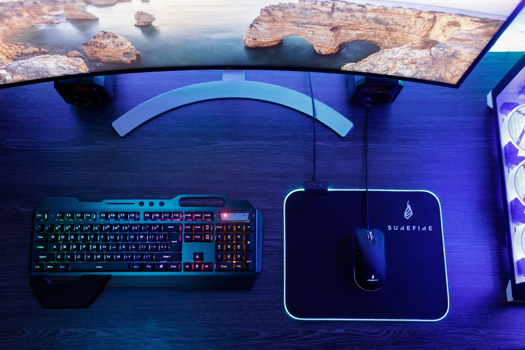 EAN 0023942488125 - SureFire Silent Flight RGB-320 Alfombrilla de ratón para juegos Negro imagen 6