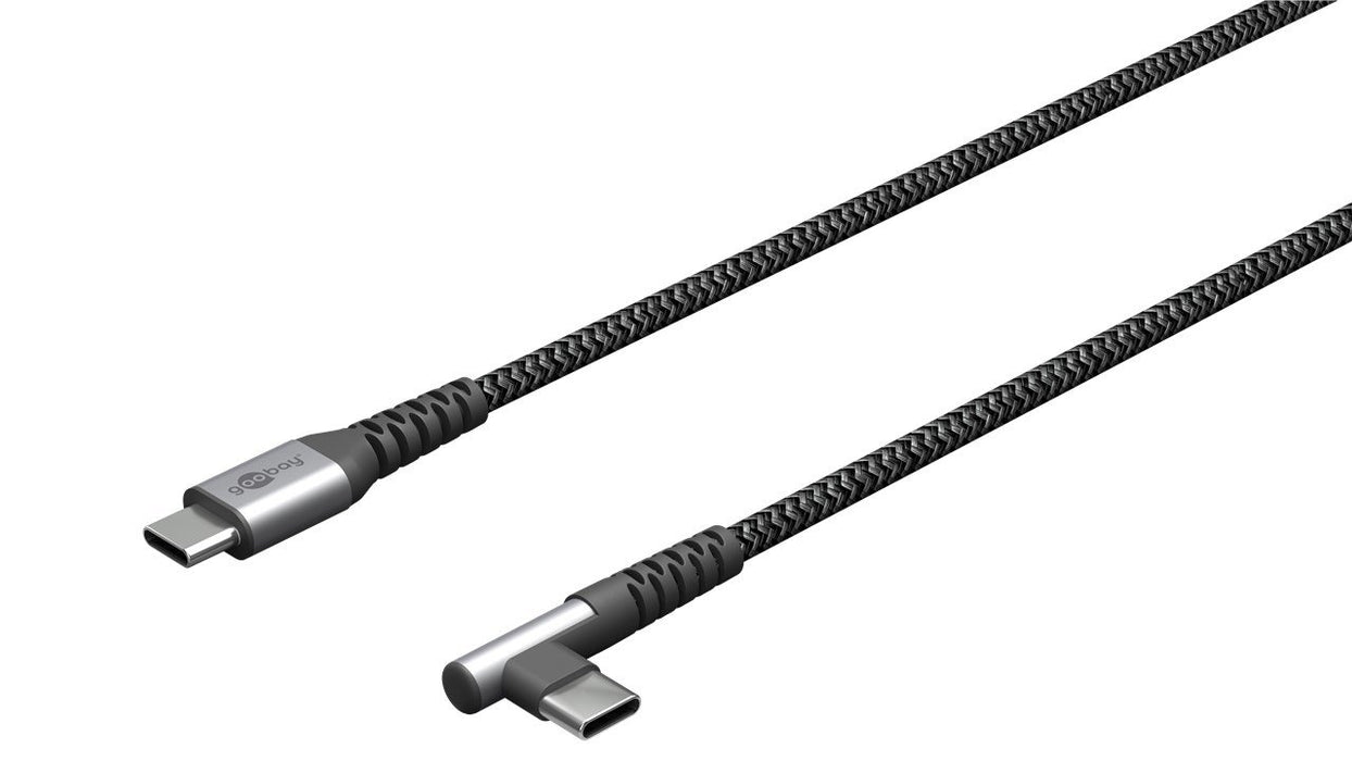 EAN 4040849646591 - Goobay 64659 cable USB USB 2.0 1 m USB C Negro, Gris imagen 2