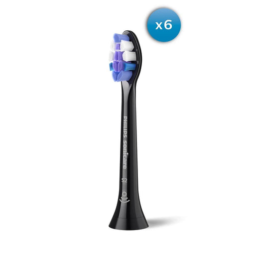 EAN 8720689043731 - Philips HX6056/88 cepillo de cabello 6 pieza(s) Negro imagen 1