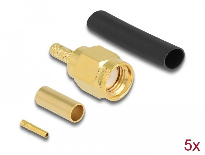 EAN 4043619900428 - DeLOCK 90042 conector coaxial 5 pieza(s) 50 Ω imagen 1