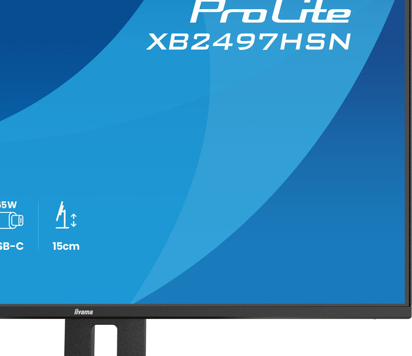 EAN 4948570125890 - iiyama ProLite XB2497HSN-B1 pantalla para PC 60,5 cm (23.8") 1920 x 1080 Pixeles Full HD LED Negro imagen 9