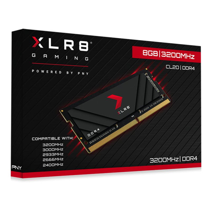 EAN 751492645582 - PNY XLR8 módulo de memoria 8 GB 1 x 8 GB DDR4 260-pin SO-DIMM imagen 4