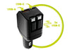 EAN 8594215995678 - Mobile Origin MO-90CCH-CA22 cargador de dispositivo móvil Universal Negro Encendedor de cigarrillos Carga imagen 12