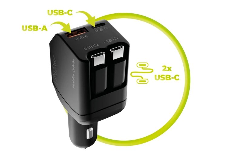 EAN 8594215995678 - Mobile Origin MO-90CCH-CA22 cargador de dispositivo móvil Universal Negro Encendedor de cigarrillos Carga imagen 12