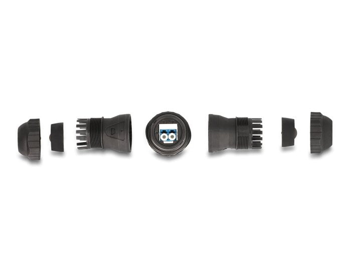 EAN 4043619670468 - DeLOCK 67046 conector de fibra óptica LC/LC Macho/Hembra imagen 2