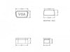 EAN 4043619601622 - DeLOCK 60162 tapa de seguridad para enchufe VGA Transparente 10 pieza(s) imagen 3