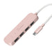 EAN 4712795087772 - j5create JCH341ER USB 3.2 Gen 1 (3.1 Gen 1) Type-C 10000 Mbit/s Rosa imagen 1