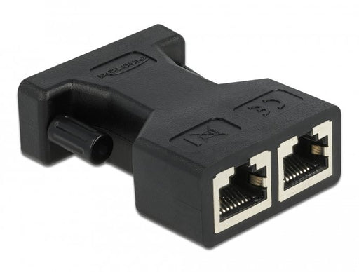 EAN 4043619668069 - DeLOCK 66806 cambiador de género para cable 2 x RJ-45 Negro imagen 2