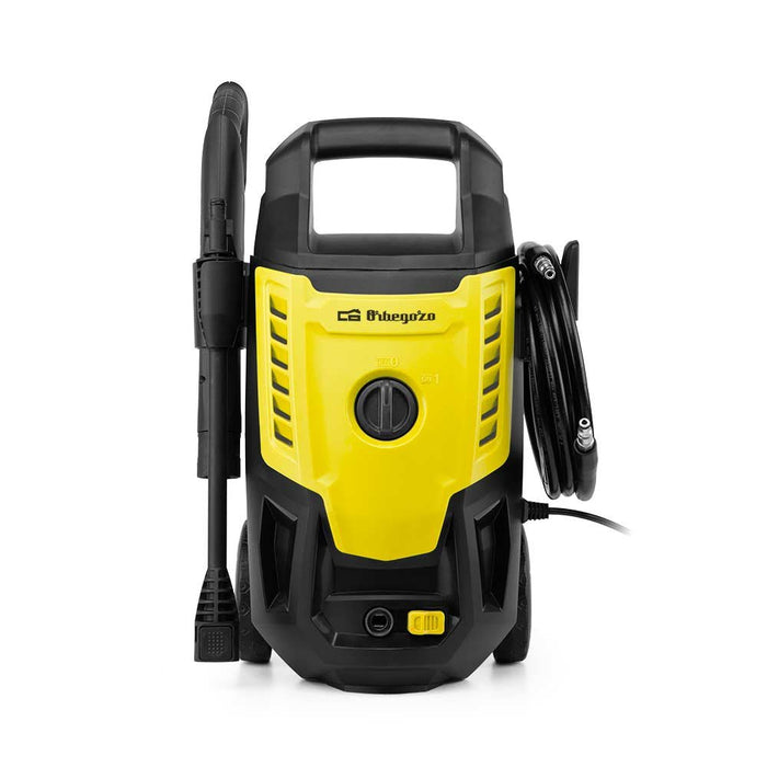 EAN 8435568404939 - Orbegozo HDL 1400 Limpiadora de alta presión o Hidrolimpiadora Vertical Eléctrico 330 l/h Negro, Amarillo imagen 2