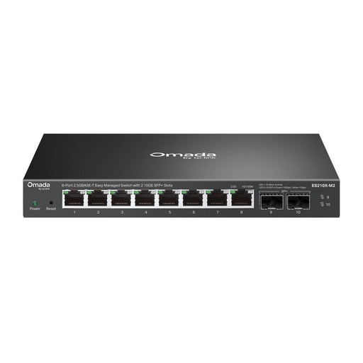 EAN 1210002600743 - TP-Link ES210X-M2 switch Gestionado 2.5G Ethernet (100/1000/2500) Montaje en pared/escritorio Negro imagen 1