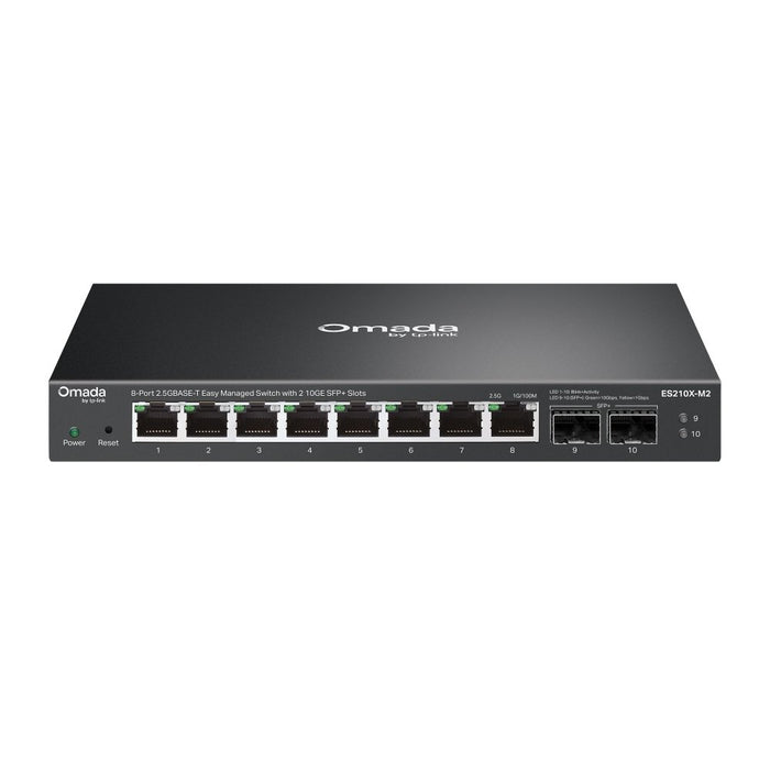 EAN 1210002600743 - TP-Link ES210X-M2 switch Gestionado 2.5G Ethernet (100/1000/2500) Montaje en pared/escritorio Negro imagen 1