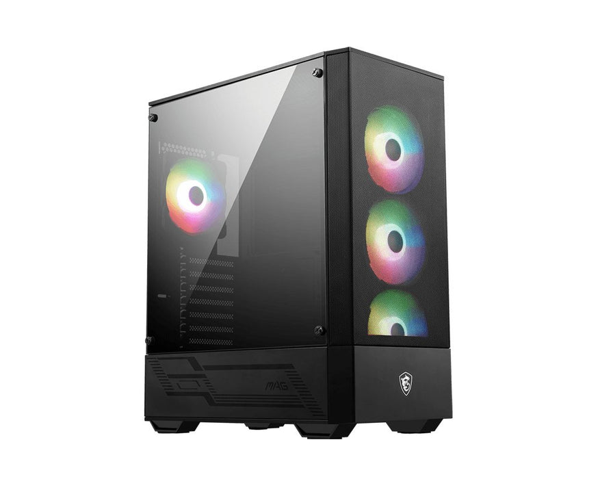EAN 4719072949679 - MSI MAG Forge 112R Midi Tower Negro, Transparente imagen 1