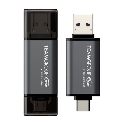 EAN 4711430803753 - Team Group X1 USB 3.2 Gen1 unidad flash USB 256 GB USB Type-A / USB Type-C 3.2 Gen 1 (3.1 Gen 1) Negro, G imagen 1