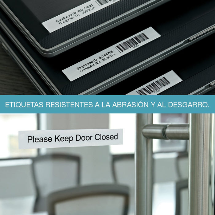 EAN 3501179783666 - DYMO D1 Durable - White on Red - 12mm cinta para impresora de etiquetas imagen 16