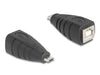 EAN 4043619672011 - DeLOCK 67201 cambiador de género para cable USB Type Micro-B USB Type-B Negro imagen 1