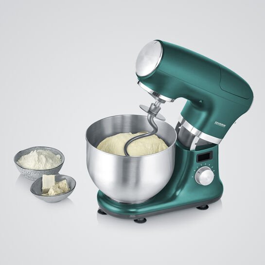 EAN 4008146039379 - Severin KM 3896 robot de cocina 5,5 L Verde, Acero inoxidable imagen 4