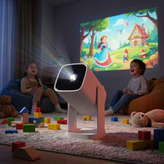 EAN 6970885351136 - WANBO Cube 1 proyector de película 350 lúmenes ANSI 1280 x 720 Pixeles Blanco imagen 10