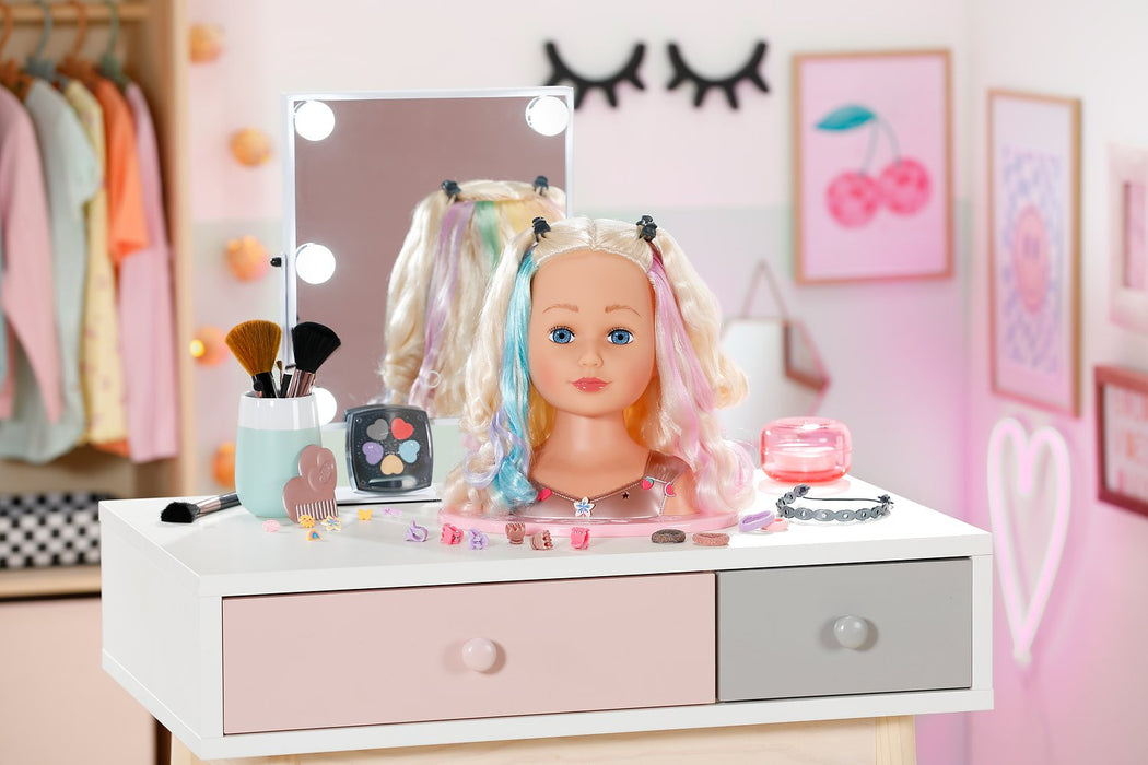 EAN 4001167841136 - BABY born Styling Head Rainbow 27cm imagen 3