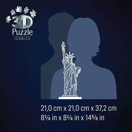 EAN 4005555080275 - Ravensburger 12008027 puzzle Puzle 3D 108 pieza(s) Edificios imagen 5