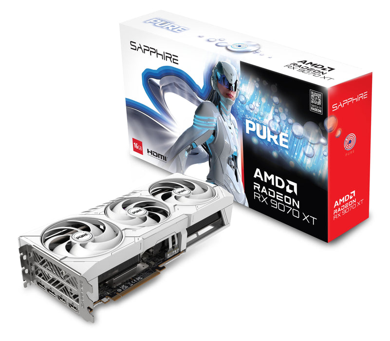 EAN 4895106295896 - Sapphire PURE Radeon RX 9070 XT AMD 16 GB GDDR6 imagen 7