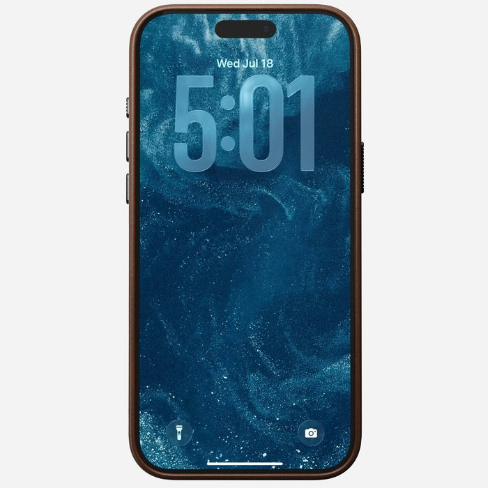 EAN 856504011901 - Nomad Traditional Leather Case funda para teléfono móvil 17,5 cm (6.9") Marrón imagen 5
