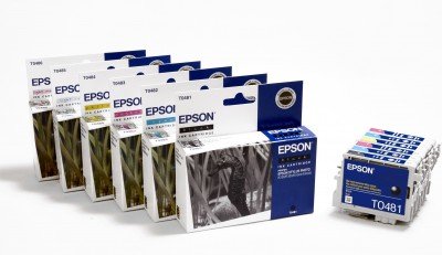 EAN 0010343603523 - Epson Seahorse Inktcartridge T048240 blauw cartucho de tinta Original Cian imagen 3