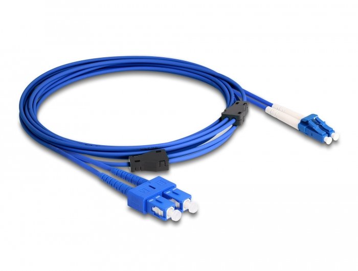 EAN 4043619879243 - DeLOCK 87924 Cable de fibra óptica e InfiniBand Azul imagen 1