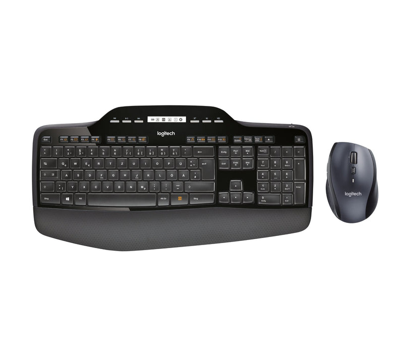 EAN 5099206020948 - Logitech 920-002420 teclado Ratón incluido Hogar RF inalámbrico QWERTZ Alemán Negro imagen 1
