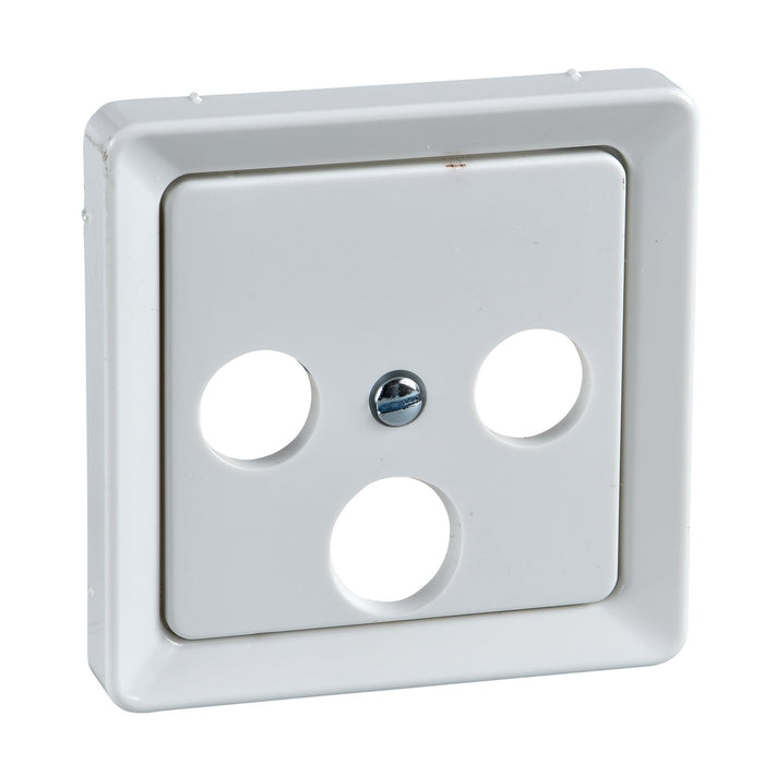 EAN 4013984138245 - Schneider Electric 206034 placa de pared y cubierta de interruptor Blanco imagen 1