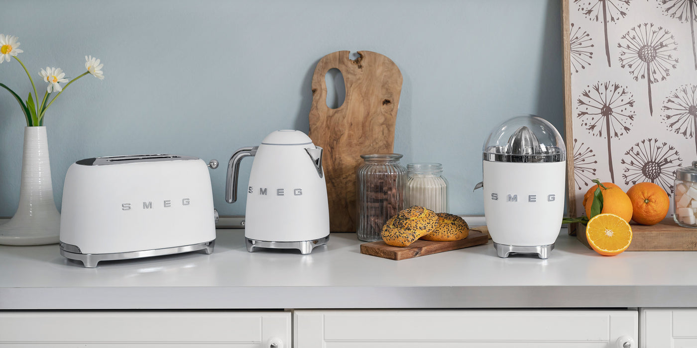 EAN 8017709290672 - Smeg TSF01WHMEU tostadora 6 2 rebanada(s) 950 W Blanco imagen 9