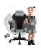 EAN 5903796010633 - Huzaro RANGER 1.0 GREY MESH silla de oficina y de ordenador Asiento plano Respaldo de rejilla imagen 2
