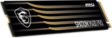 EAN 4711377105590 - MSI Spatium M480 PRO PCIe 4.0 NVMe M.2 1TB PCI Express 4.0 3D NAND imagen 1