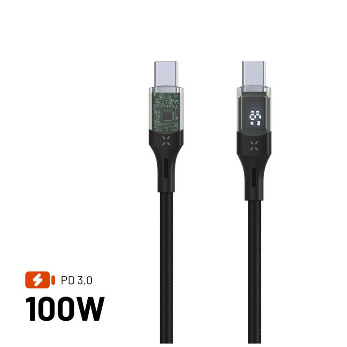 EAN 8591680164820 - FIXED FIXDD-CC2-BK cable USB USB 2.0 2 m USB C Negro imagen 1