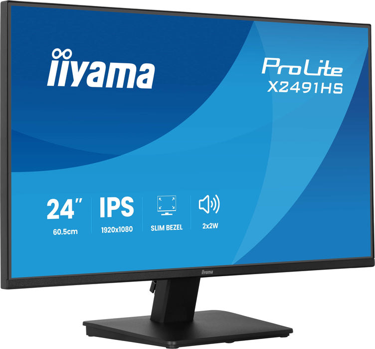 EAN 4948570127399 - iiyama ProLite X2491HS-B1 pantalla para PC 60,5 cm (23.8") 1920 x 1080 Pixeles Full HD LCD Negro imagen 4