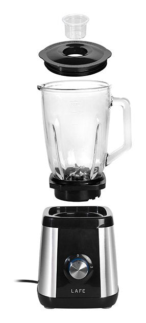 EAN 5907512862988 - Lafe LAFBLE46185 licuadora Batidora de vaso 600 W Negro, Acero inoxidable, Transparente imagen 3