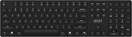 EAN 4711377367042 - MSI FORGE K210 WIRELESS COMBO teclado Ratón incluido Hogar / Oficina USB QWERTY Inglés de EE. UU. Negro imagen 7