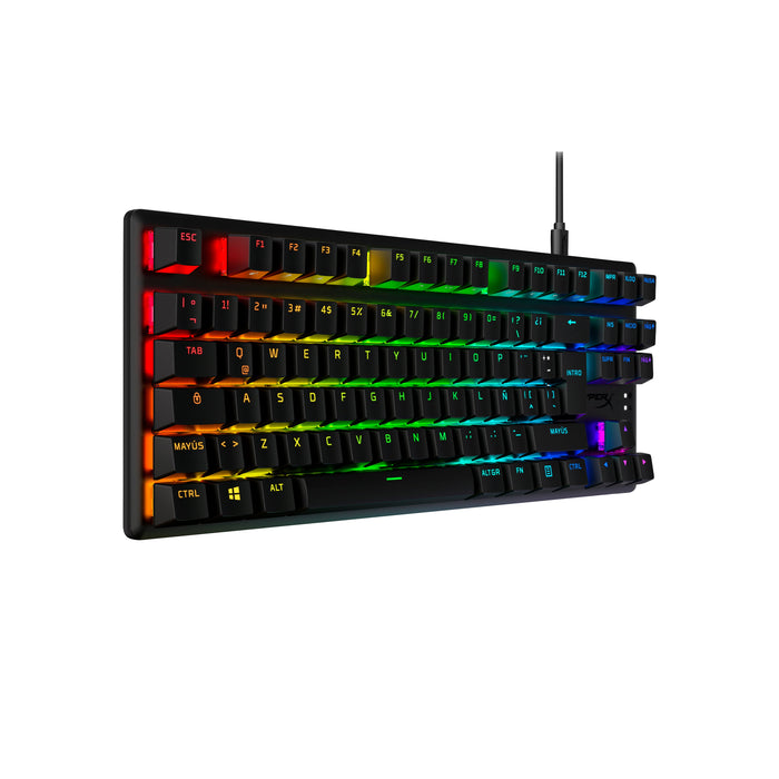 EAN 0196337969780 - HyperX Alloy Origins Core PBT HX Red Gaming Keyboard teclado Juego USB Negro imagen 13