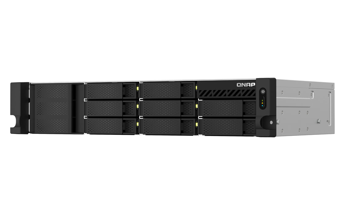EAN 4711103081075 - QNAP TS-873AEU-4G servidor de almacenamiento NAS Bastidor (2U) Ryzen Embedded V1500B 4 GB DDR4 0 TB QuTS  imagen 5