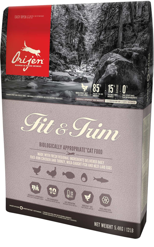 EAN 64992284183 - Orijen Fit & Trim alimento seco para gatos 1,8 kg Adulto Pollo, Pescados, Pavo imagen 1