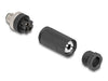 EAN 4043619605668 - DeLOCK 60566 cambiador de género para cable Negro imagen 3