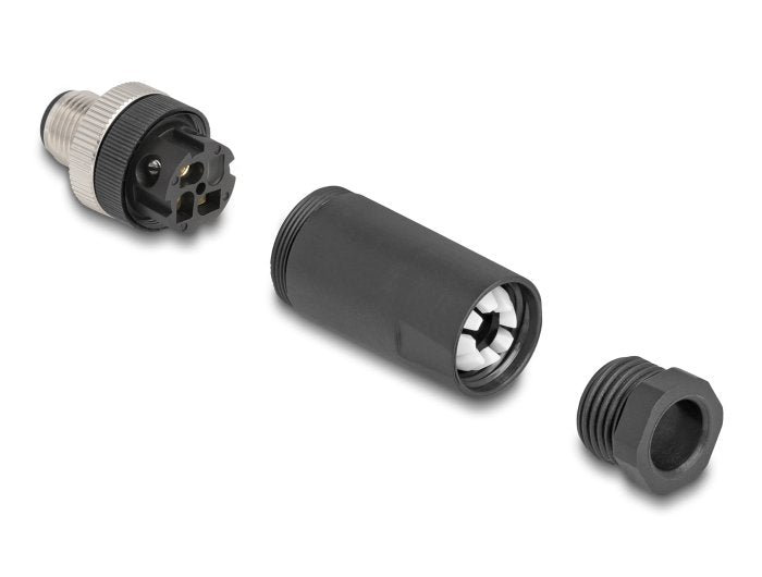 EAN 4043619605668 - DeLOCK 60566 cambiador de género para cable Negro imagen 3