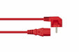 EAN 4066857002358 - Kabelmeister Kabel / Adapter Rojo 3 m Enchufe tipo E+F C13 acoplador imagen 2