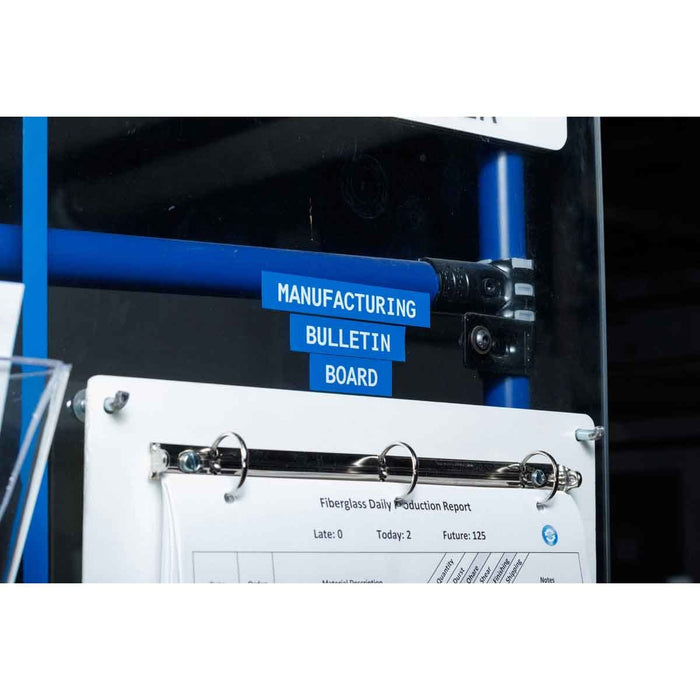 EAN 662820966609 - Brady M21-375-595-BL etiqueta de impresora Azul Etiqueta para impresora autoadhesiva imagen 4