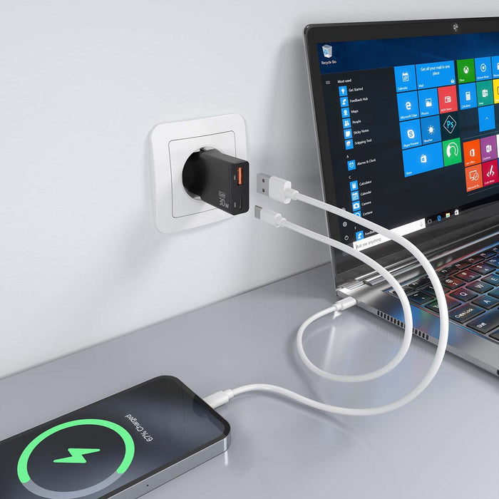 EAN 8435739902547 - AISENS ASCH-30W2P047-BK cargador de dispositivo móvil Cámara digital, MP3, MP4, Teléfono móvil, Navegante imagen 6