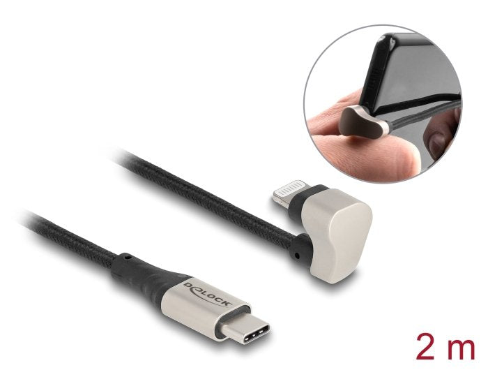 EAN 4043619800261 - DeLOCK 80026 cable de conector Lightning Negro imagen 3