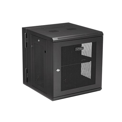 EAN 65030870429 - StarTech.com RK1224WALHM armario rack Bastidor de pared Negro imagen 2