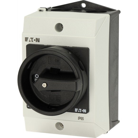 EAN 4015082071509 - Eaton T0-2-15679/I1/SVB-SW Interruptor de palanca acodillada 3P Negro, Blanco imagen 1